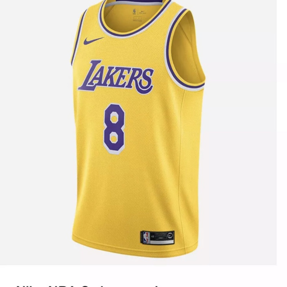 Nike Kobe Bryant Lakers Icon Edition Jersey NEW